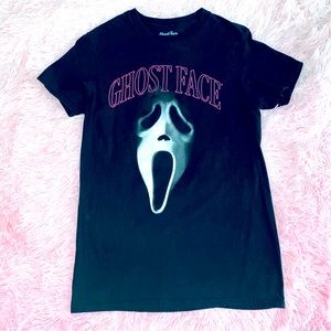 Ghost Face Printed Tee Shirt